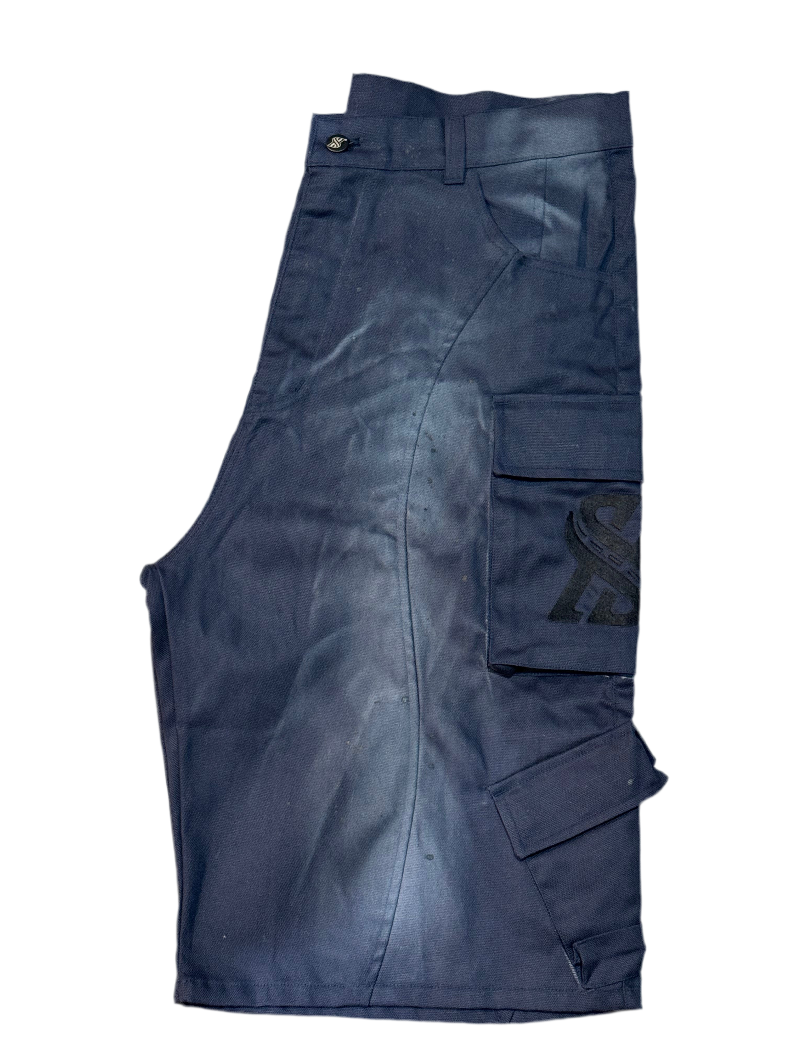 Twill Canvas Cargo Shorts