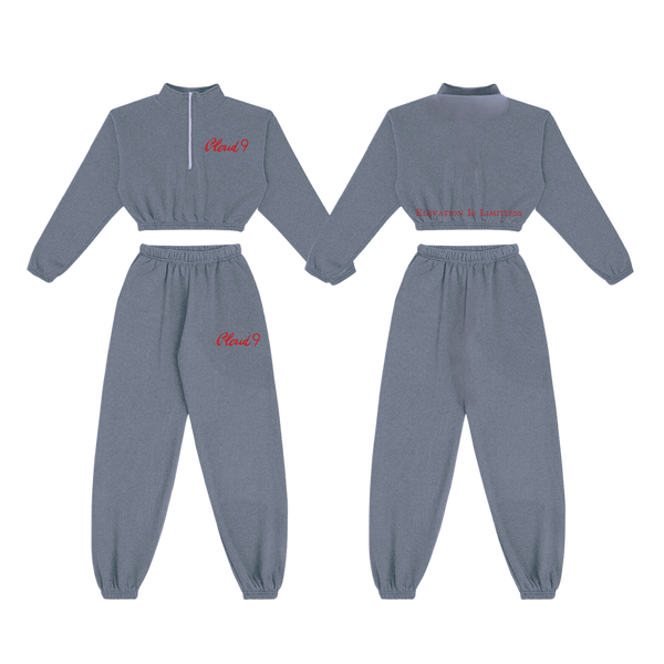 “Ivy League” Women's Fleece Half zip Pullover $94.95 - CloudNineStreetHeat