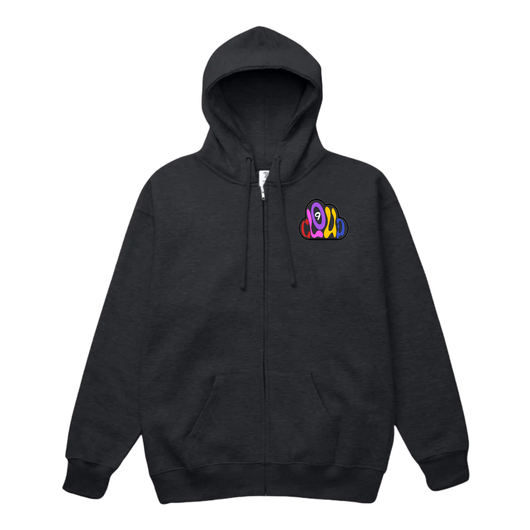 Cloud Nine Staple Zip Up Hoodie $52.99 - CloudNineStreetHeat