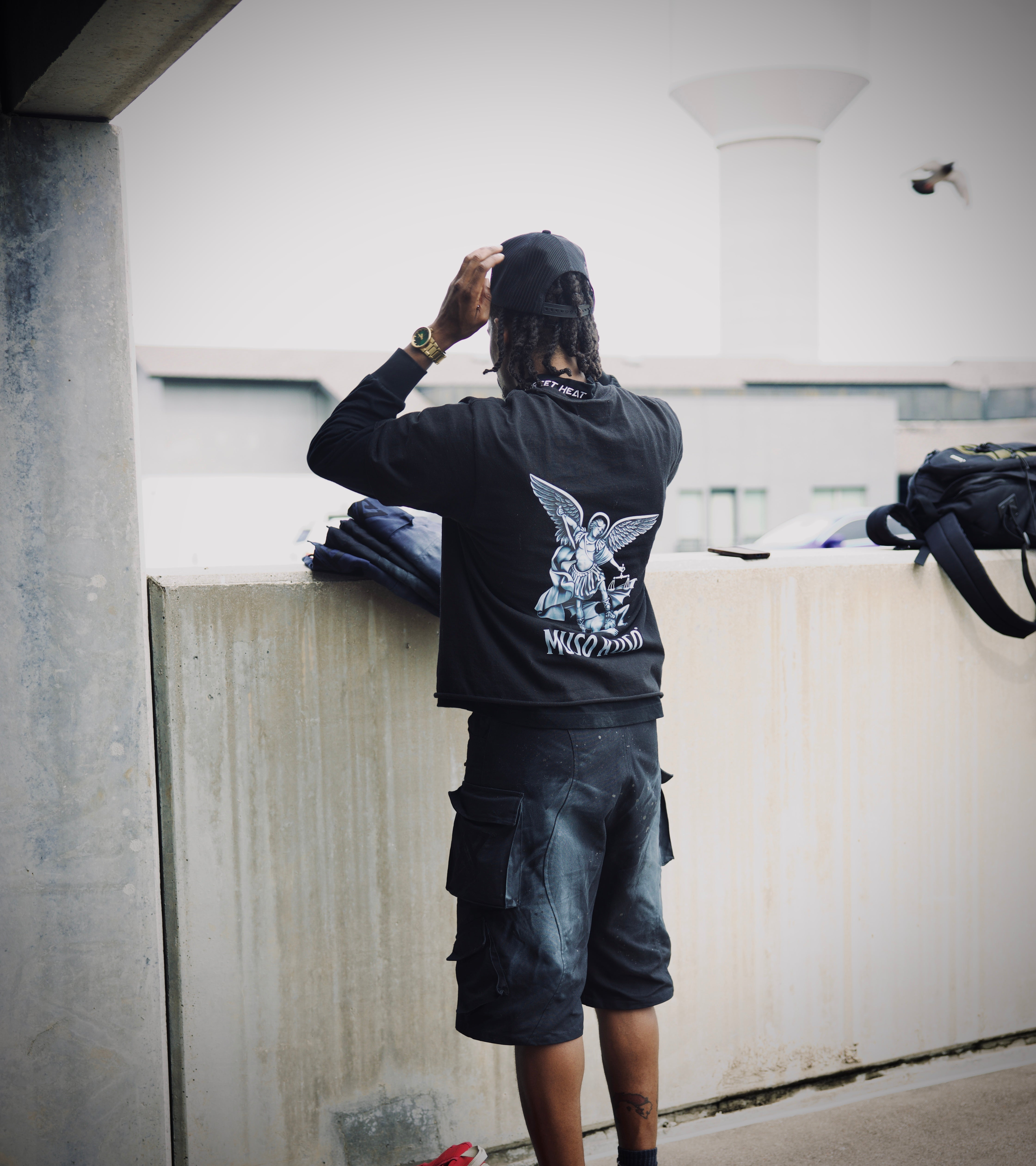 Twill Canvas Cargo Shorts